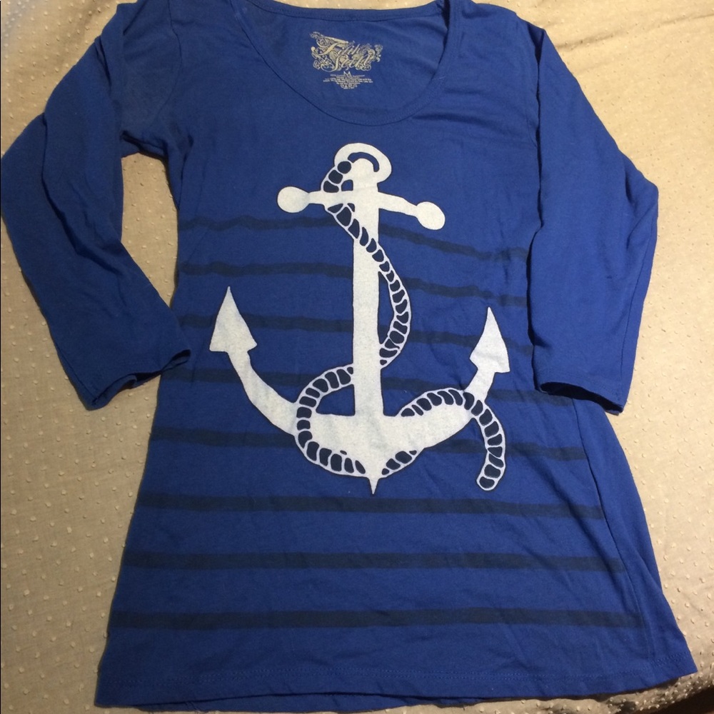 Nautical Anchor 3/4 top